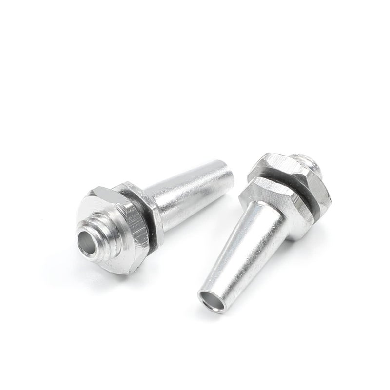 Fielect 5Pcs RC Antenna Tube Black with Siliver Mount and Cap for RC Boat - Image 3